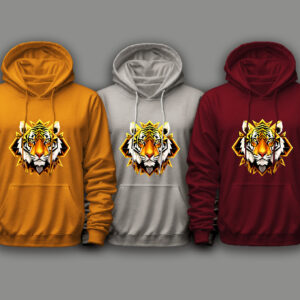 Hoodie Tiger Prism